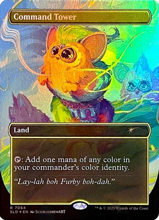 Command Tower (7064) (Rainbow Foil) (SLD-7064)