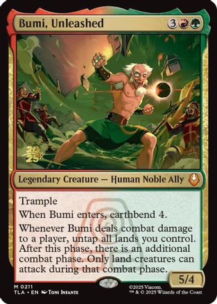Bumi, Unleashed (PRE-211) (Foil)