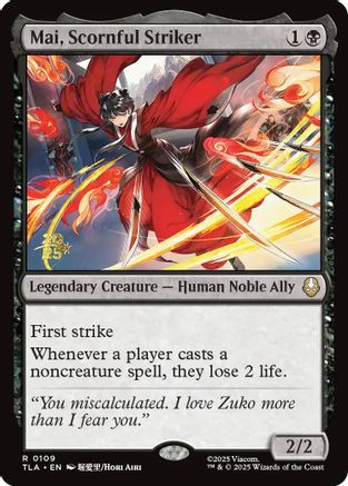 Mai, Scornful Striker (PRE-109) (Foil)
