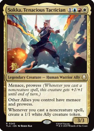 Sokka, Tenacious Tactician (PRE-242) (Foil)