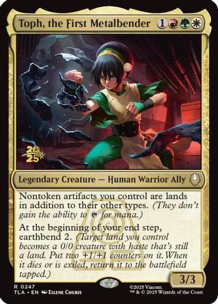 Toph, the First Metalbender (PRE-247) (Foil)