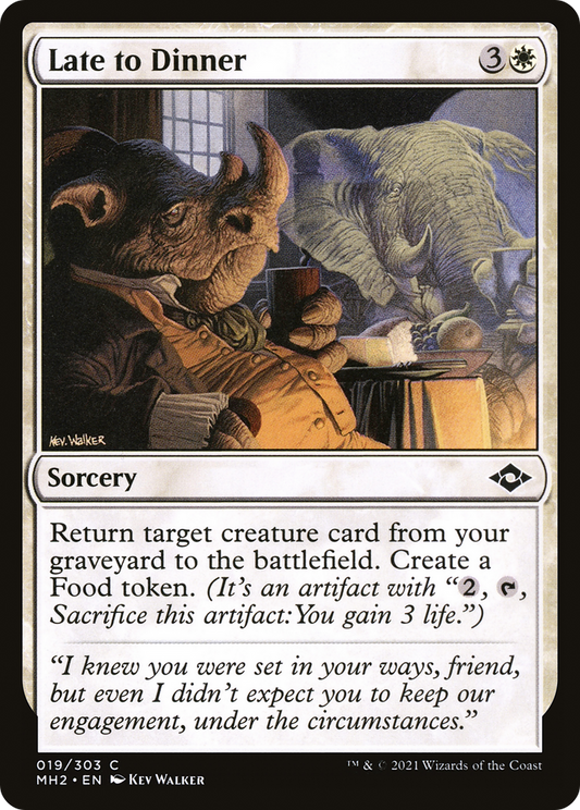 Late to Dinner (MH2-019) (Foil)