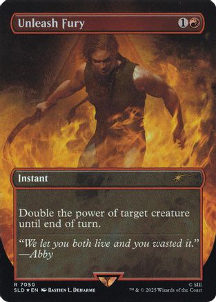 Unleash Fury (Rainbow Foil) (SLD-7050)