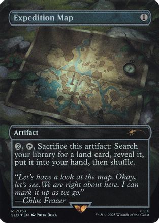 Expedition Map (Rainbow Foil) (SLD-7053)