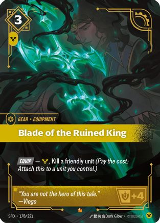 Blade of the Ruined King (SFD-178) (Foil)