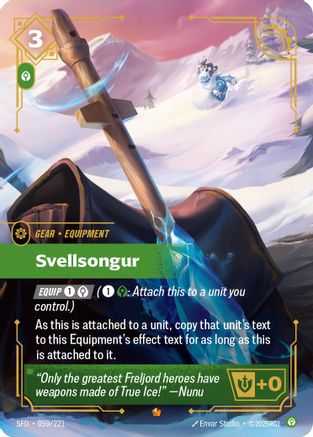 Svellsongur (SFD-059) (Foil)