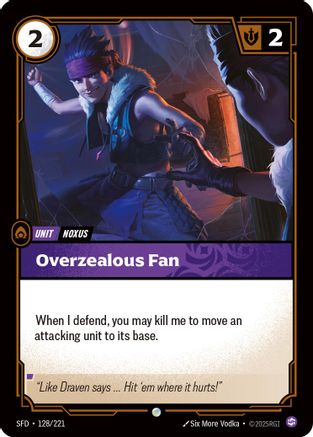 Overzealous Fan (SFD-128)
