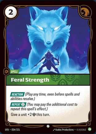 Feral Strength (SFD-034)