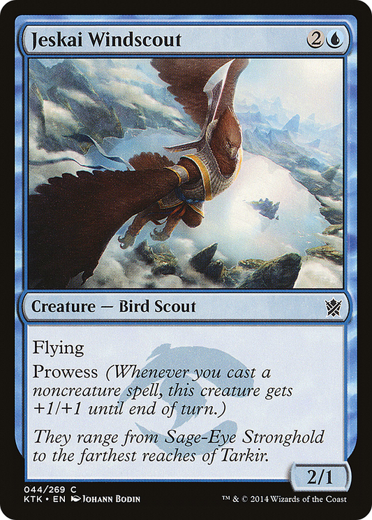 Jeskai Windscout (KTK-044) (Foil)