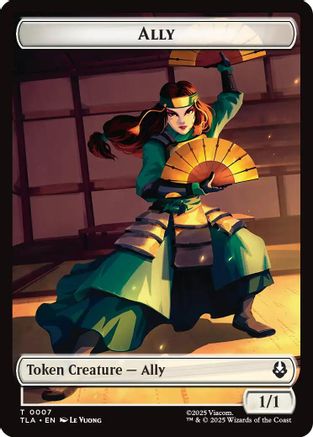 Ally (0007) // Clue (0018) Double-Sided Token (TLA-7 // 18)