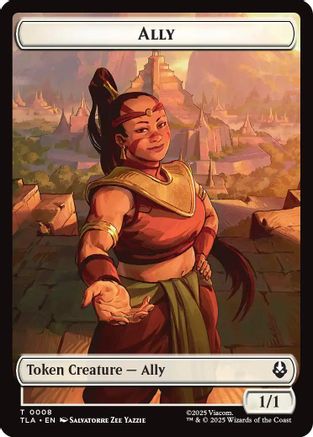 Ally (0008) // Clue (0016) Double-Sided Token (TLA-8 // 16)