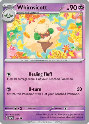 Whimsicott (Cosmos Holo) (MEP-019) (Holofoil)