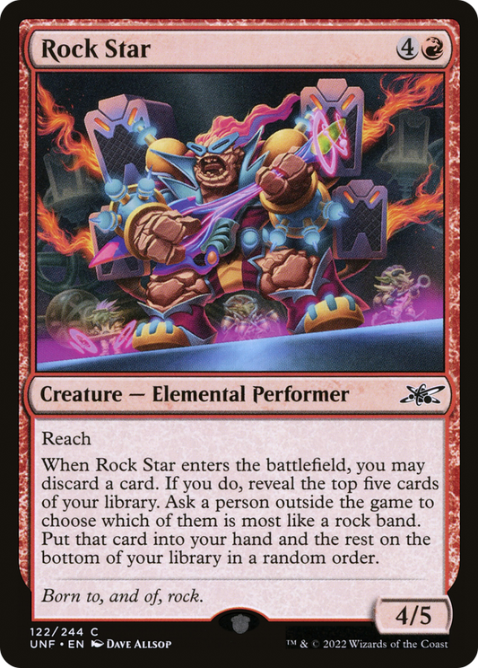 Rock Star (UNF-122) (Foil)