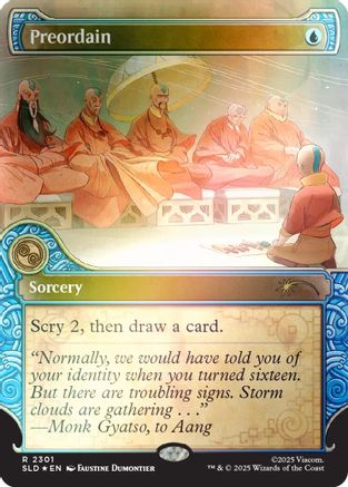 Preordain (2301) (Rainbow Foil) (SLD-2301)