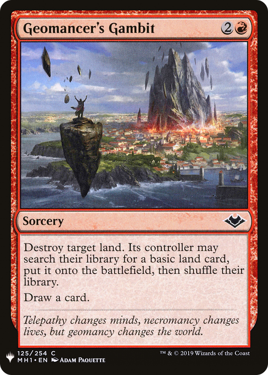 Geomancer's Gambit (LIST-MH1-125)