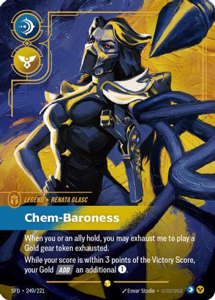 Renata Glasc - Chem-Baroness (Overnumbered) (SFD-249) (Foil)