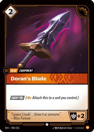 Doran's Blade (SFD-095)