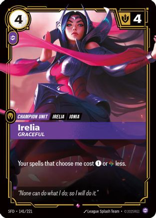 Irelia - Graceful (SFD-141) (Foil)