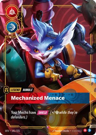 Rumble - Mechanized Menace (SFD-181) (Foil)