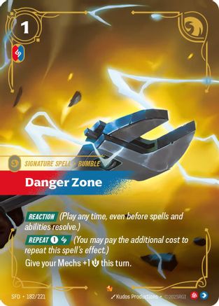 Danger Zone (SFD-182) (Foil)
