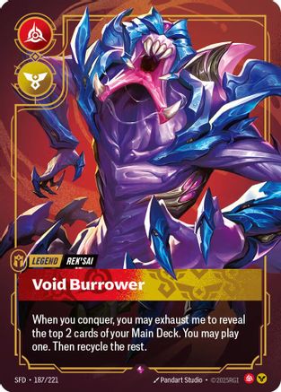 Rek'sai - Void Burrower (SFD-187) (Foil)
