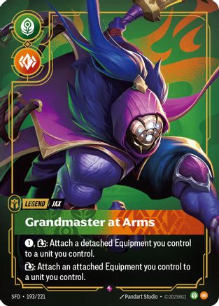 Jax - Grandmaster At Arms (SFD-193) (Foil)