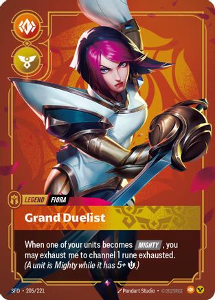 Fiora - Grand Duelist (SFD-205) (Foil)