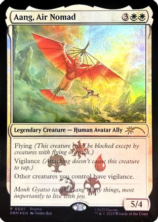 Aang, Air Nomad (MEDIA-001) (Foil)