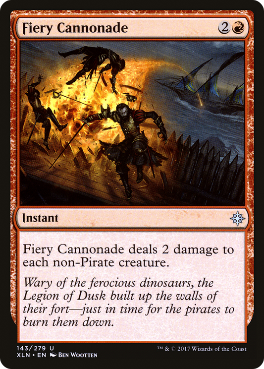 Fiery Cannonade (XLN-143)