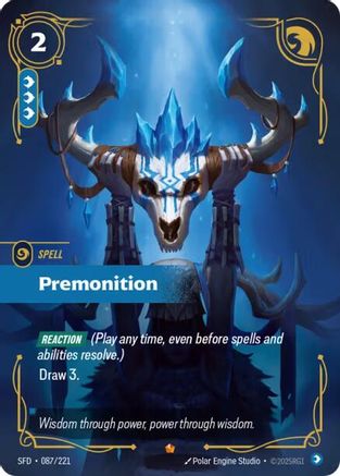 Premonition (SFD-087) (Foil)