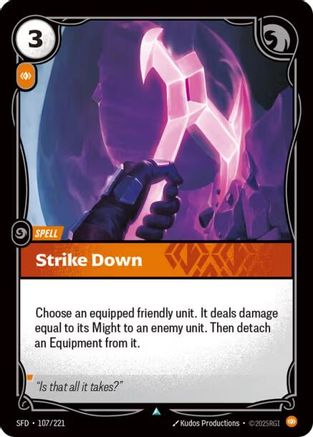 Strike Down (SFD-107) (Foil)