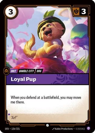 Loyal Pup (SFD-126) (Foil)