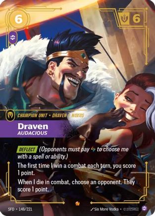 Draven - Audacious (SFD-148) (Foil)