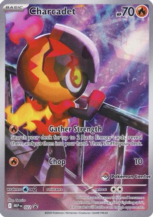 Charcadet (Pokemon Center Exclusive) (MEP-022) (Holofoil)