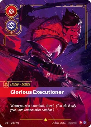 Draven - Glorious Executioner (Overnumbered) (SFD-242) (Foil)