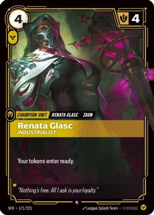 Renata Glasc - Industrialist (SFD-171) (Foil)