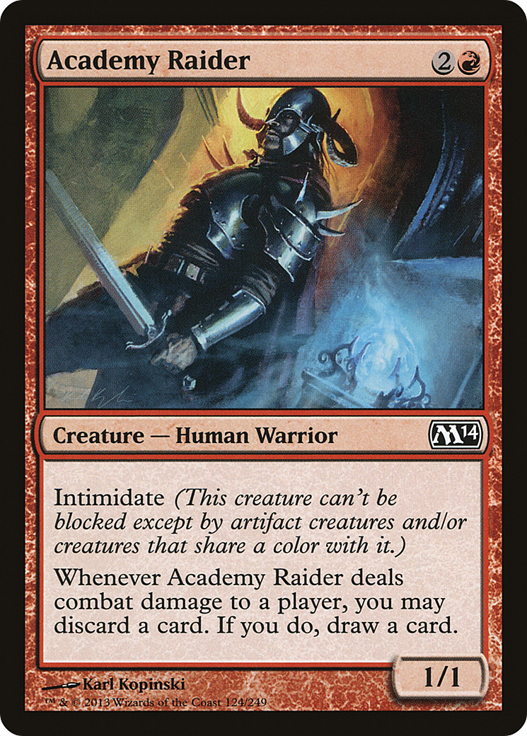 Academy Raider (M14-124) (Foil)
