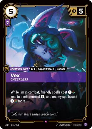 Vex - Cheerless (SFD-146) (Foil)