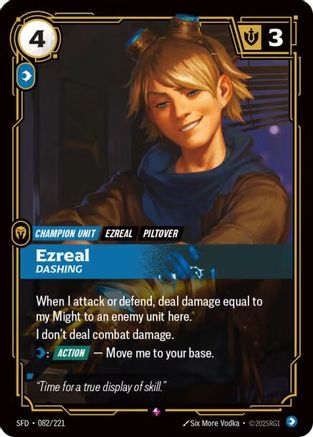 Ezreal - Dashing (SFD-082) (Foil)