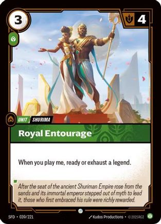 Royal Entourage (SFD-039) (Foil)