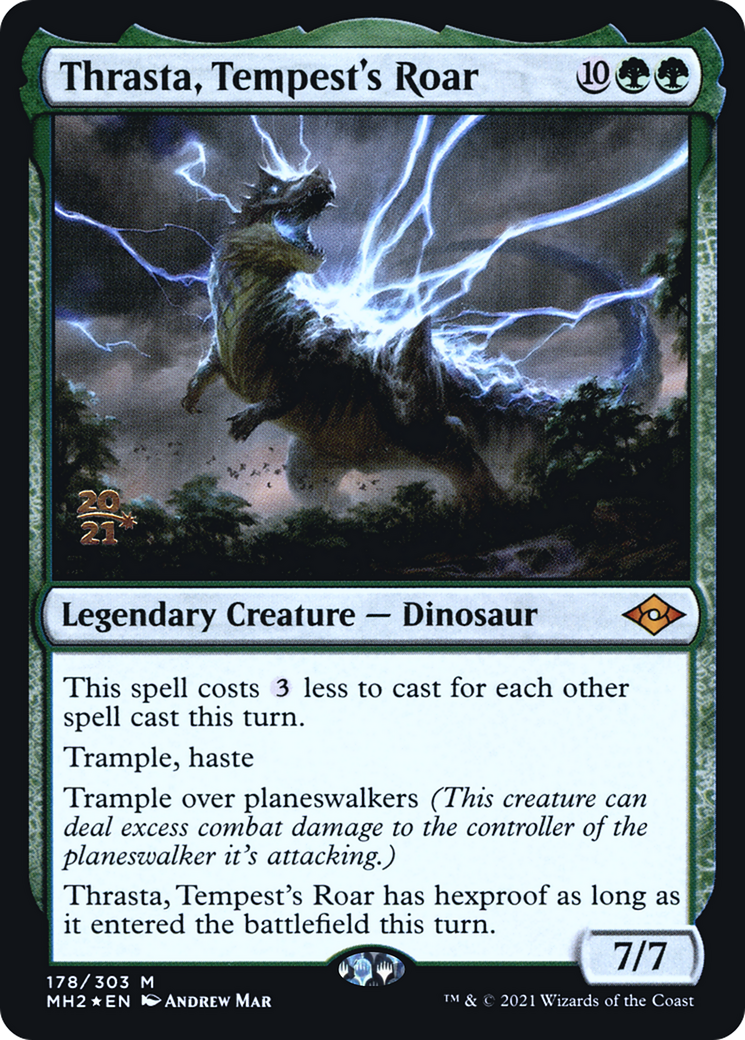 Thrasta, Tempest's Roar (PRE-178S) (Foil)