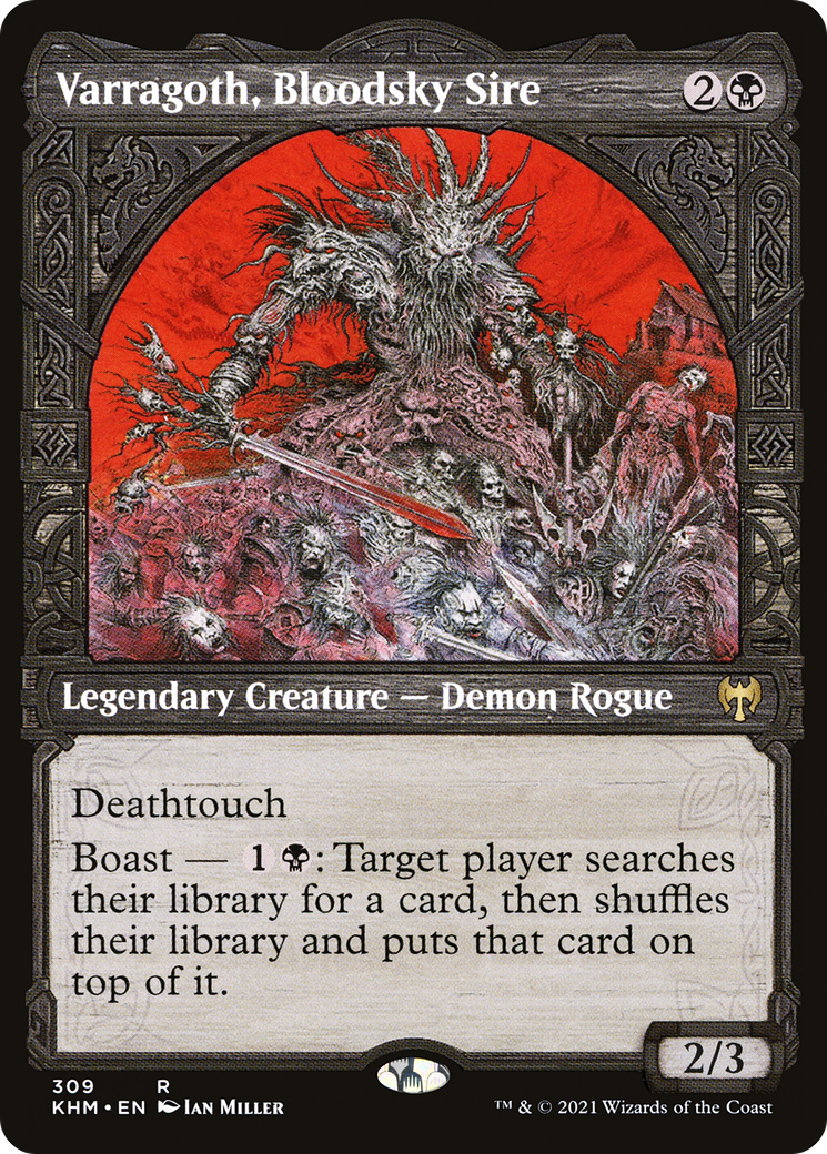 Varragoth, Bloodsky Sire (KHM-309) (Showcase) (Foil)