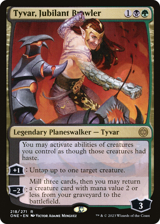 Tyvar, Jubilant Brawler (ONE-218) (Foil)