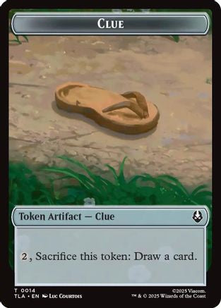 Clue (0014) // Copy (0002) Double-Sided Token (TLA-14 // 2)