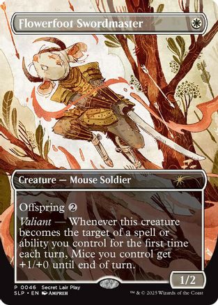 Flowerfoot Swordmaster (SLP-046) (Foil)