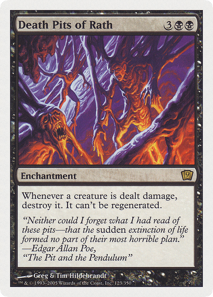 Death Pits of Rath (9ED-123★) (Foil)