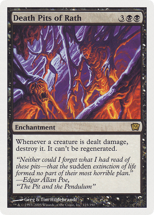 Death Pits of Rath (9ED-123★) (Foil)