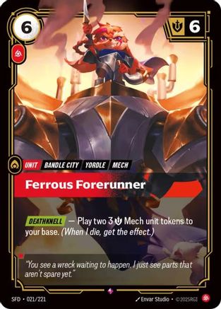 Ferrous Forerunner (SFD-021) (Foil)