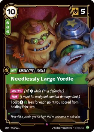 Needlessly Large Yordle (SFD-055) (Foil)