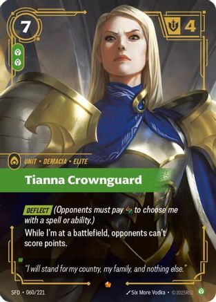 Tianna Crownguard (SFD-060) (Foil)